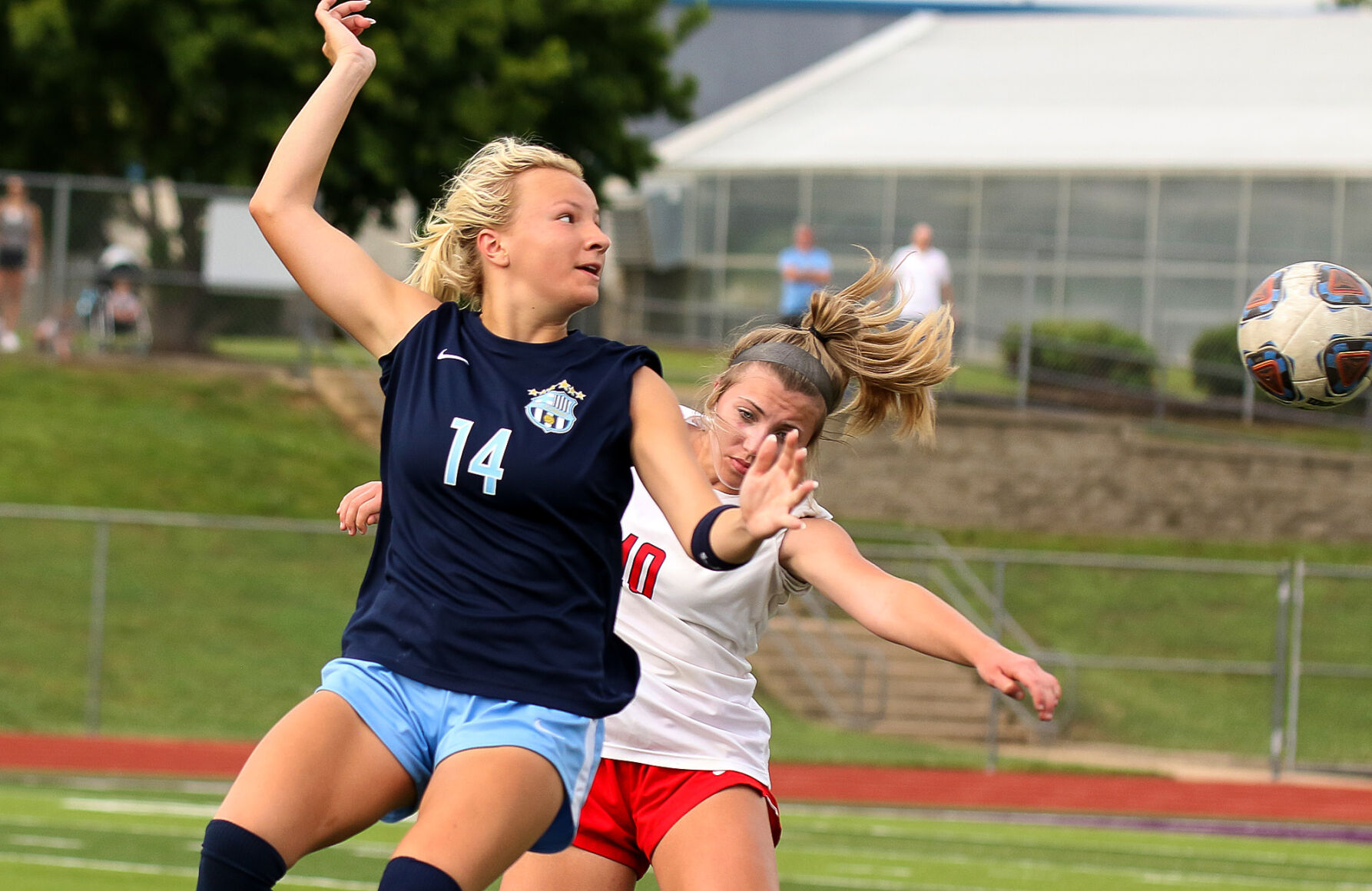 St. Dominic vs. Liberty girls soccer